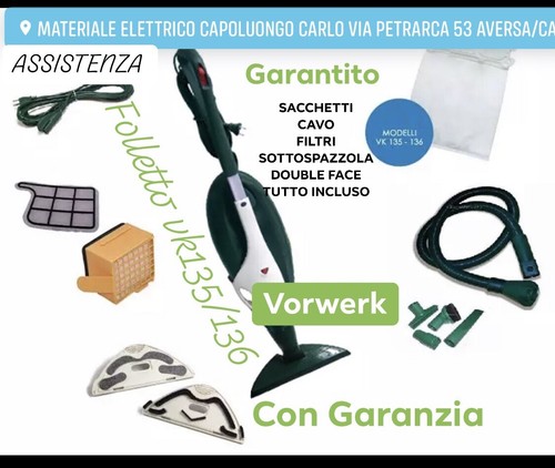 Folletto vk135 aspirapolvere - folletto,