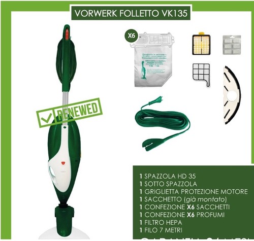Aspirapolvere folletto 135 - folletto, vk