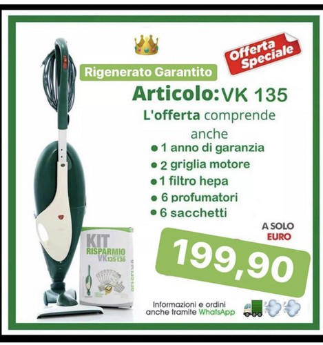 Folletto aspirapolvere vorwerk - folletto,